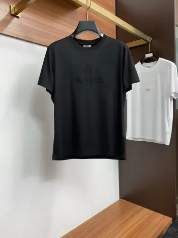 Latest round neck short sleeve Replica Moncler Tshirts and Polos