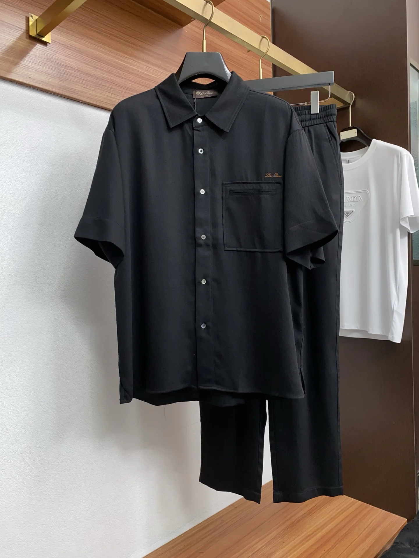 Loro Piana Cuba Linen Workwear Pocket Set