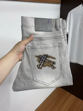 Early spring latest style jeans Replica Burberry Jeans