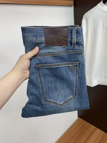 Early spring latest style jeans Replica Burberry Jeans