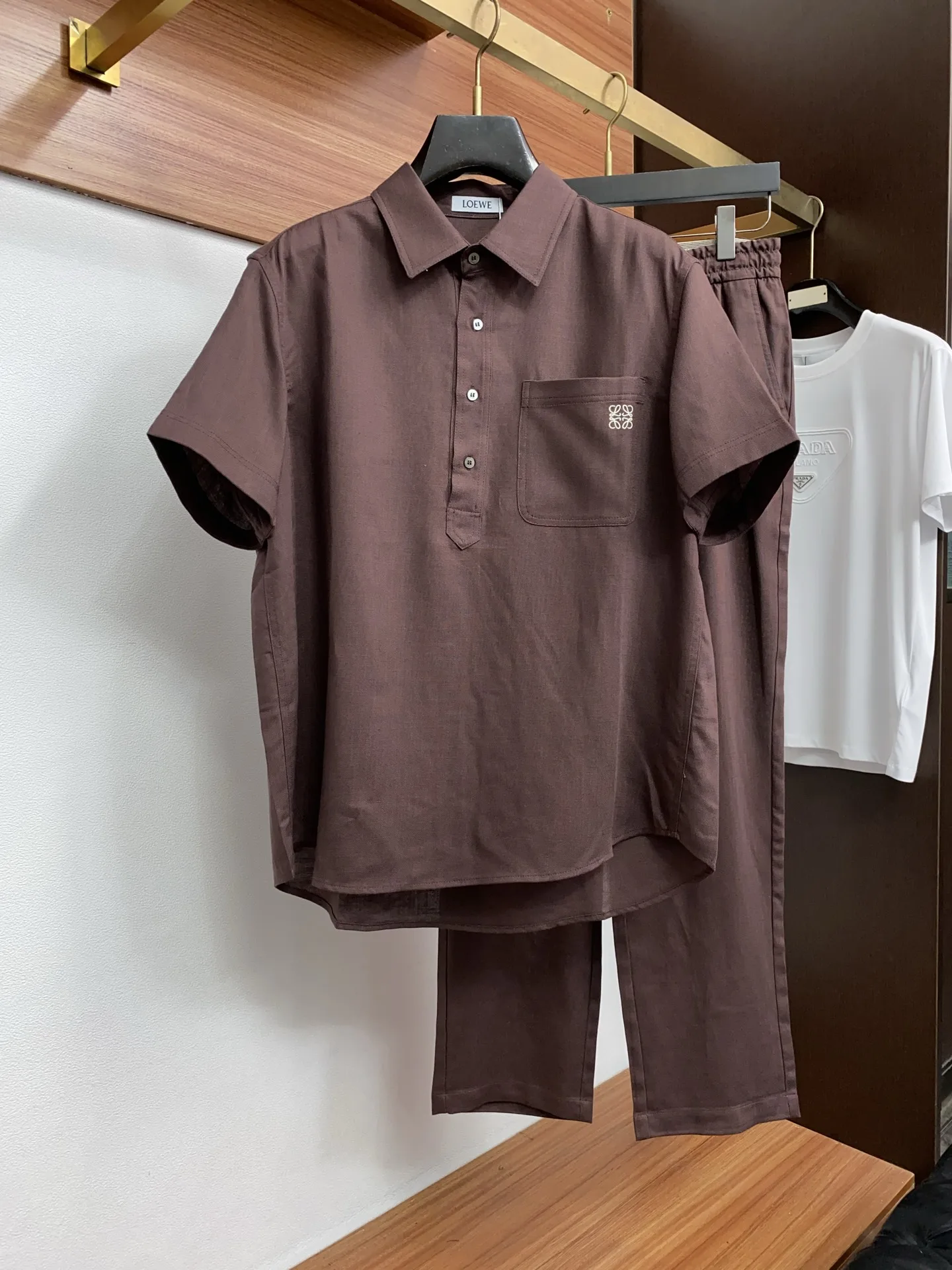 Loewe Selected Cuban Linen Workwear Pocket Set Loewe Selected Cuban Linen Workwear Pocket Set