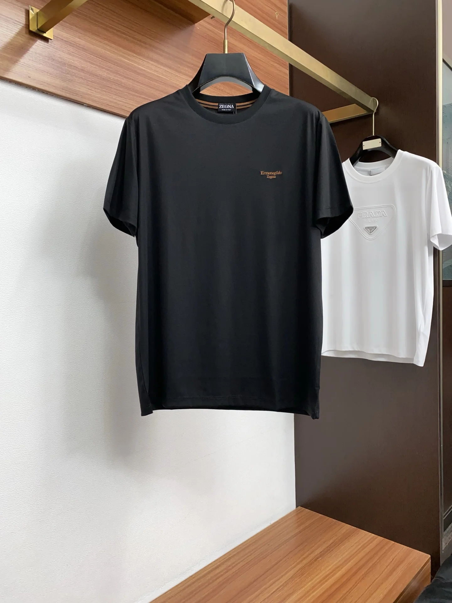 Zegna Latest round neck short sleeve