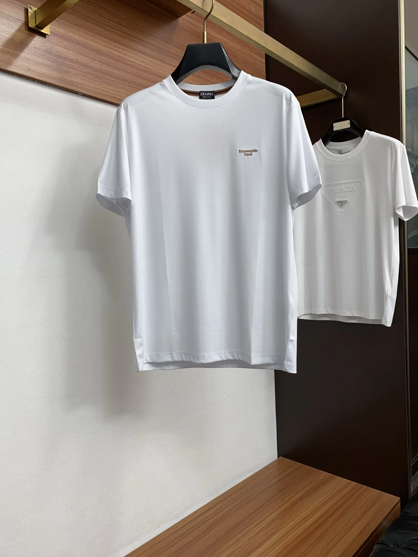 Zegna Latest round neck short sleeve