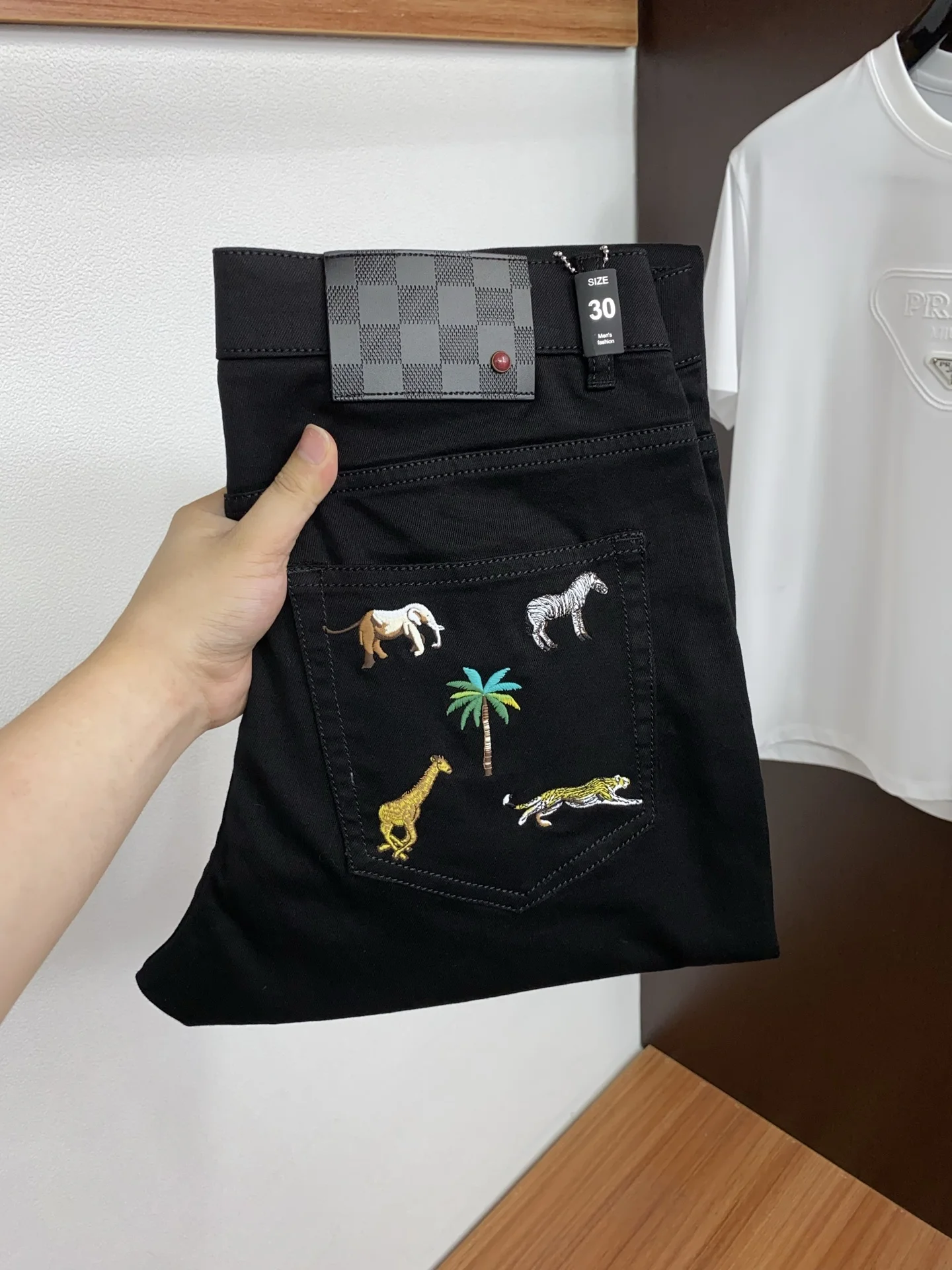 Louis Vuitton Early spring latest style jeans