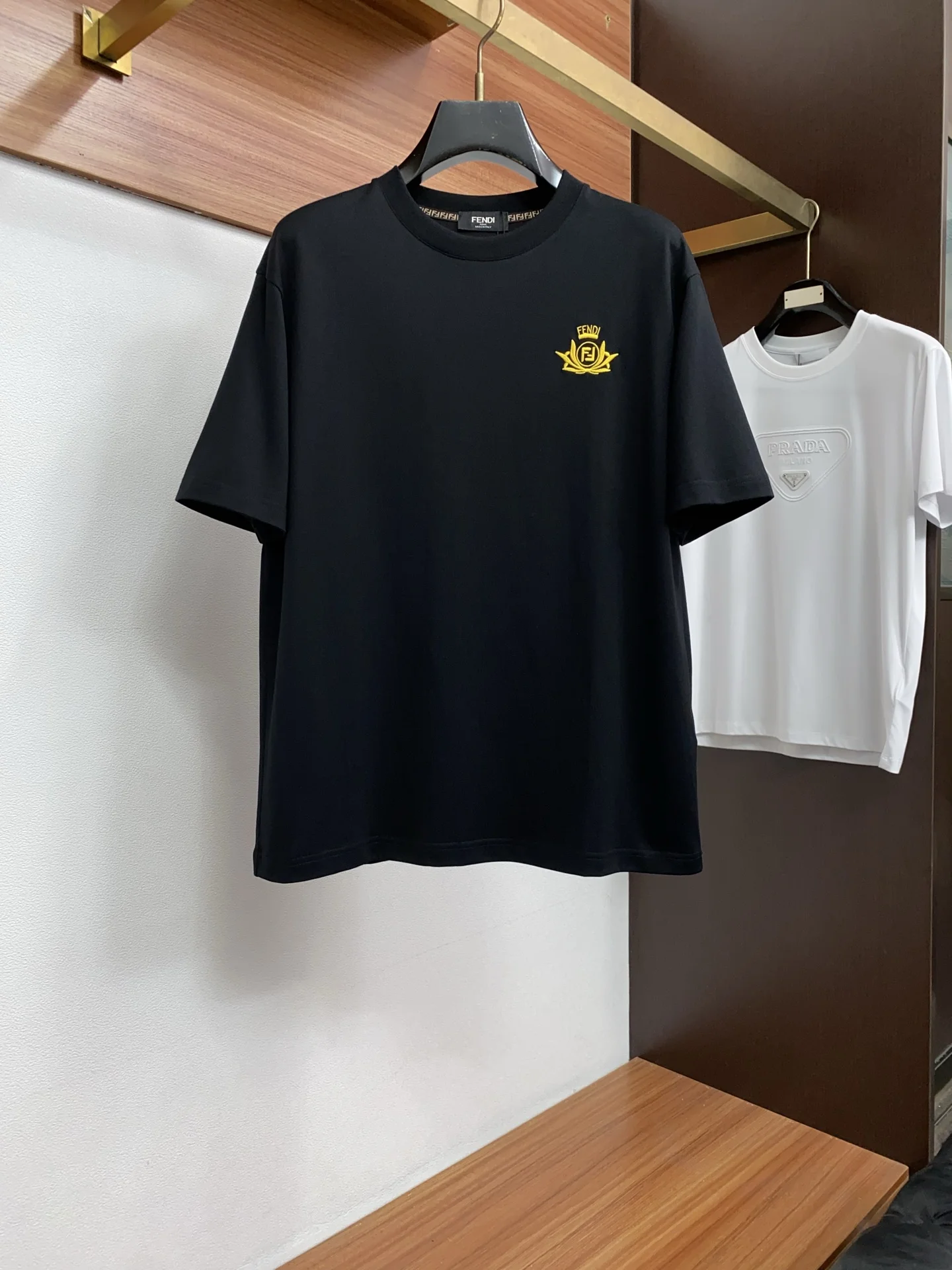 Fendi Latest short-sleeve round-neck T-shirt