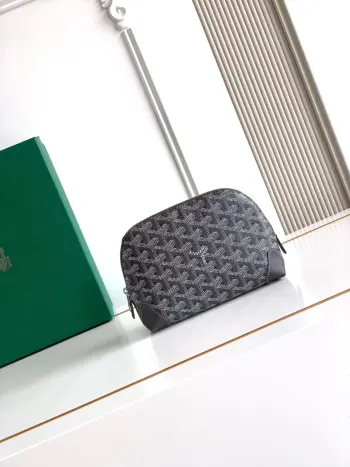 6107 Top Round Cosmetic Bag Women s Clutch Replica Goyard clutches