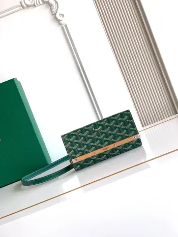 6112 luggage wooden strip bag women s crossbody bag Replica Goyard womens bags