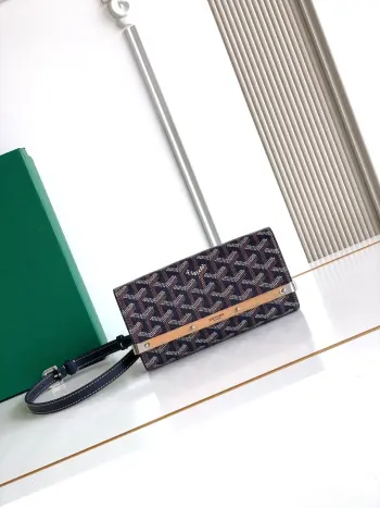 6112 luggage wooden strip bag women s crossbody bag Replica Goyard womens bags