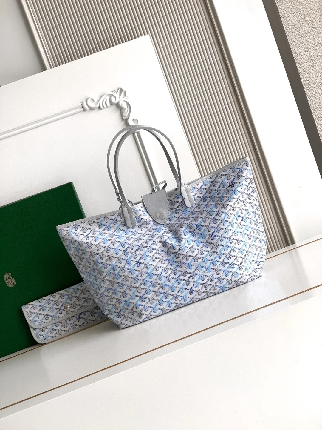 Goyard 6603 Y-pattern small canvas bag women s shoulder bag