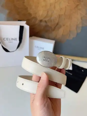 Double-sided imported top layer cowhide belt Replica Celine Mens Belts