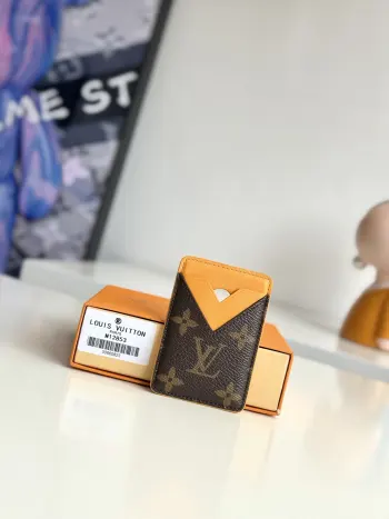 M12853 Canvas Card Holder Wallet Replica Louis Vuitton wallets