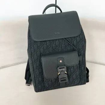 Saddle Flap Backpack Men s Backpack Replica Dior backpacks