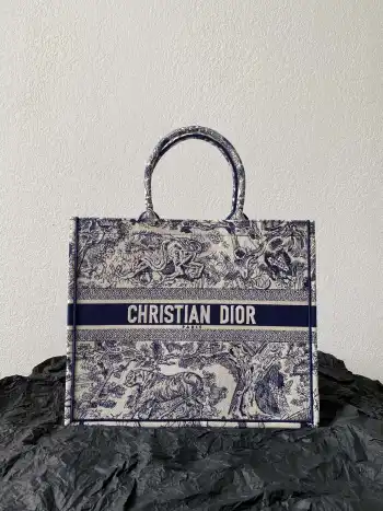 Blue Tiger Shopping Bag Women s Tote Bag Replica Dior womens bags