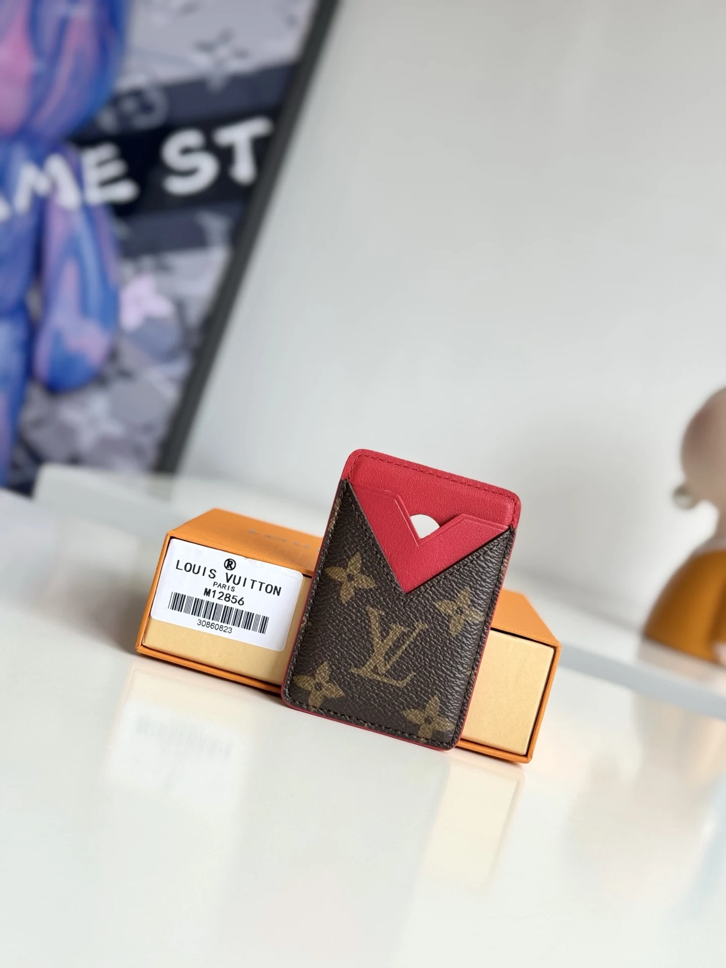 LV M12856 帆布卡夹 钱夹 LV M12856 帆布卡夹 钱夹