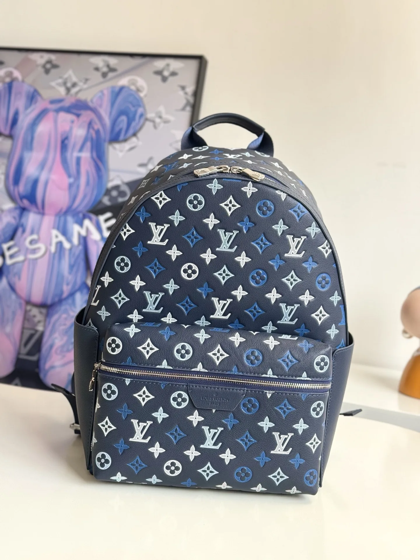 Louis Vuitton M28575 Coated Canvas Backpack Backpack Louis Vuitton M28575 Coated Canvas Backpack Backpack