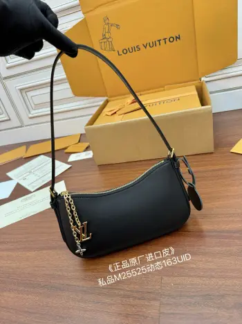 M25525 Imported Diamond Pattern Fabric Handbag Women s Shoulder Bag Replica Louis Vuitton womens bags