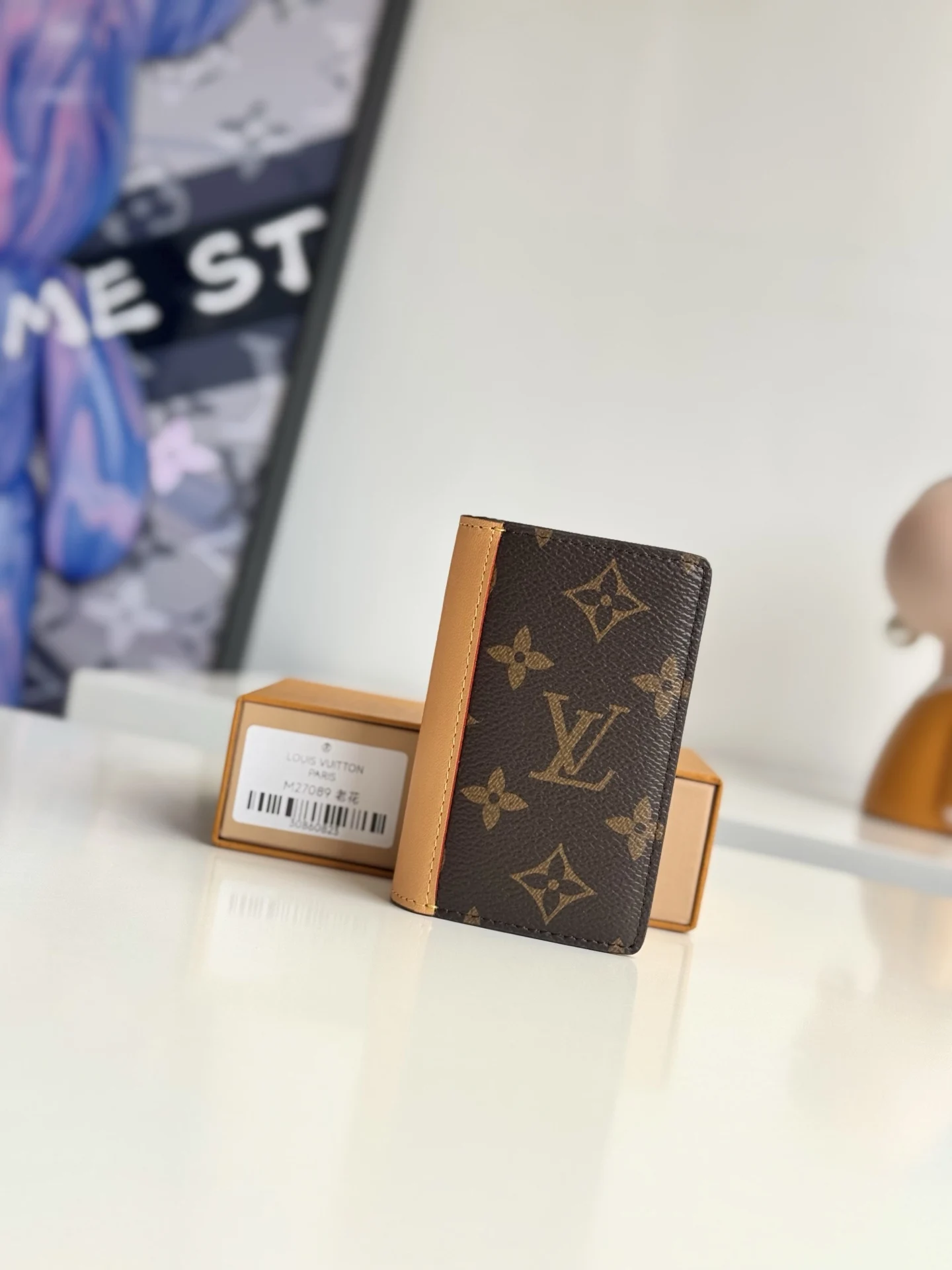 Louis Vuitton M27089 calfskin clutch wallet