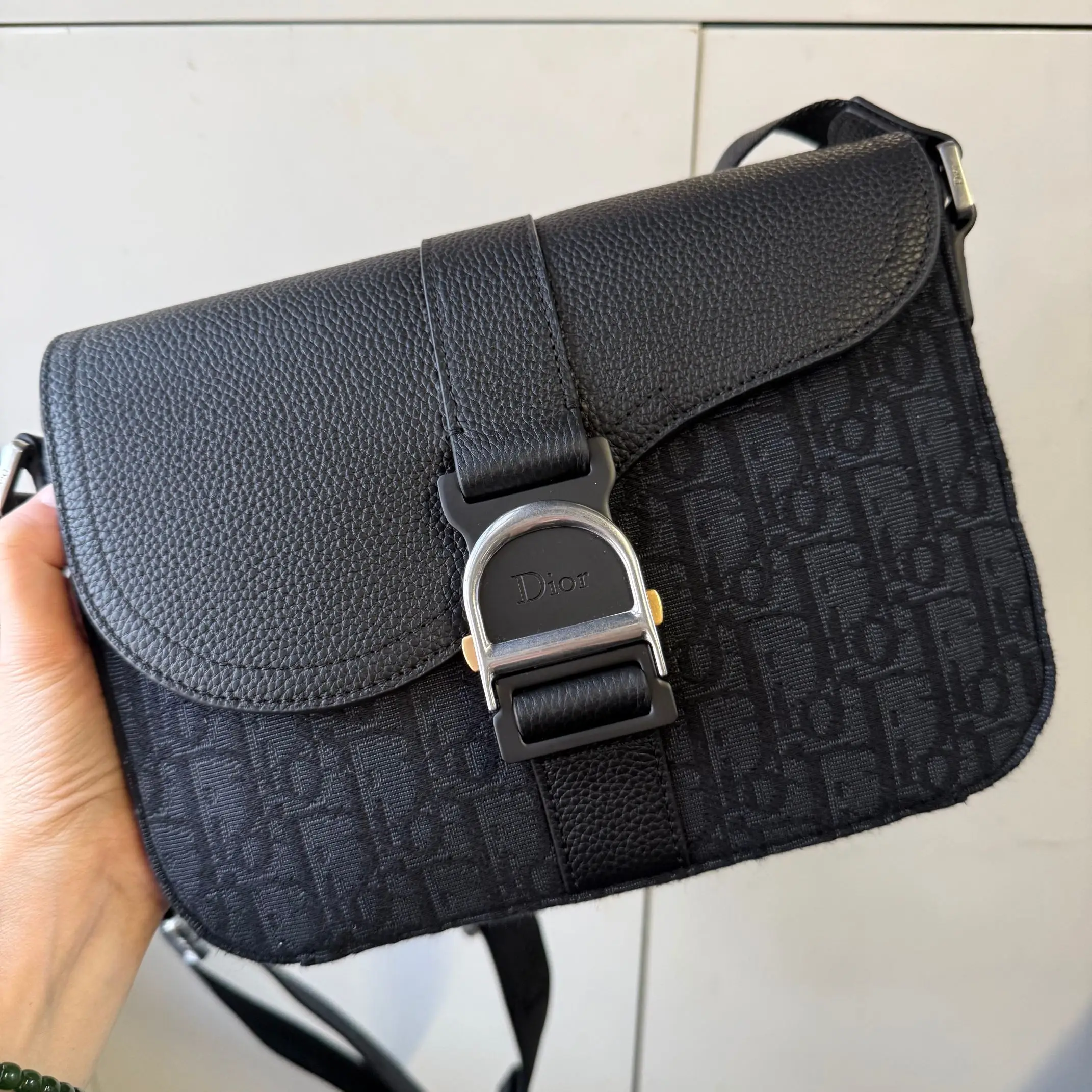 Dior Saddle Flap Messenger Bag Men s Shoulder Bag