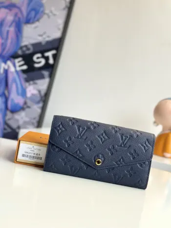 M82257 Blue Leather Card Holder Card Holder Replica Louis Vuitton wallets