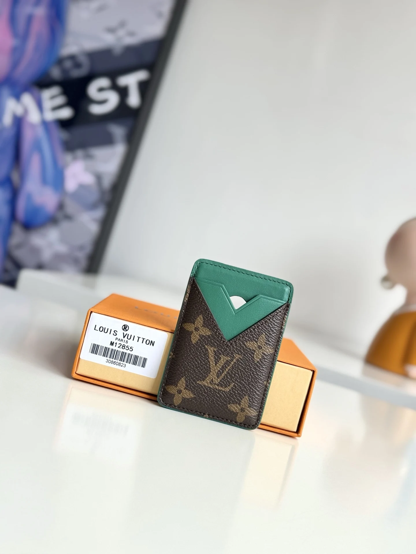 LV M12855 帆布卡夹 钱夹 LV M12855 帆布卡夹 钱夹