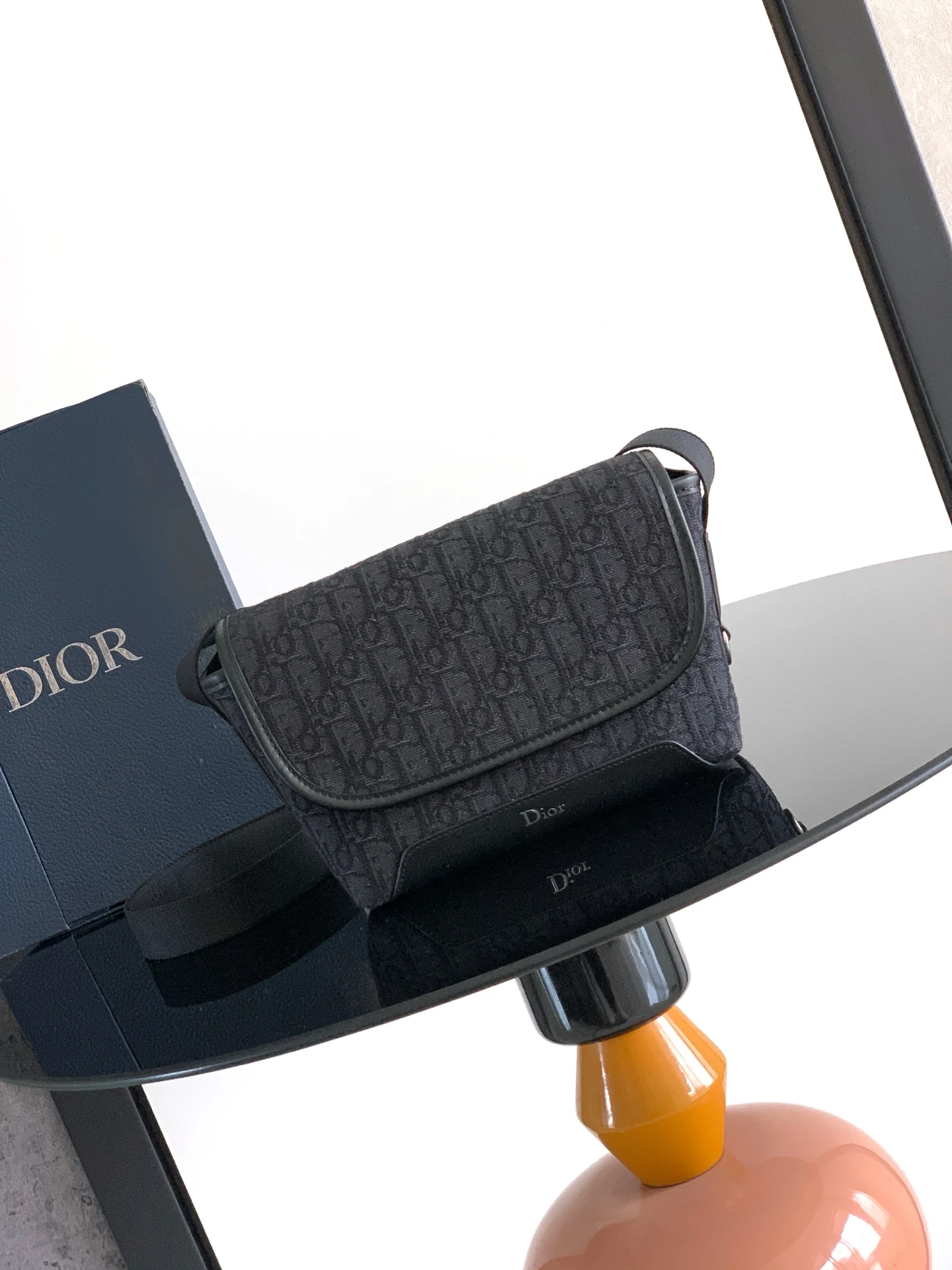 Dior 2DBCA627YUS Printed Flap Messenger Bag Men s Crossbody Bag Dior 2DBCA627YUS Printed Flap Messenger Bag Men s Crossbody Bag