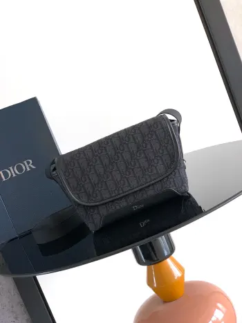 2DBCA627YUS Printed Flap Messenger Bag Men s Crossbody Bag Replica Dior mens bags