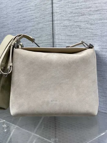 Soft suede leather handbag men s crossbody bag Replica Dior mens bags