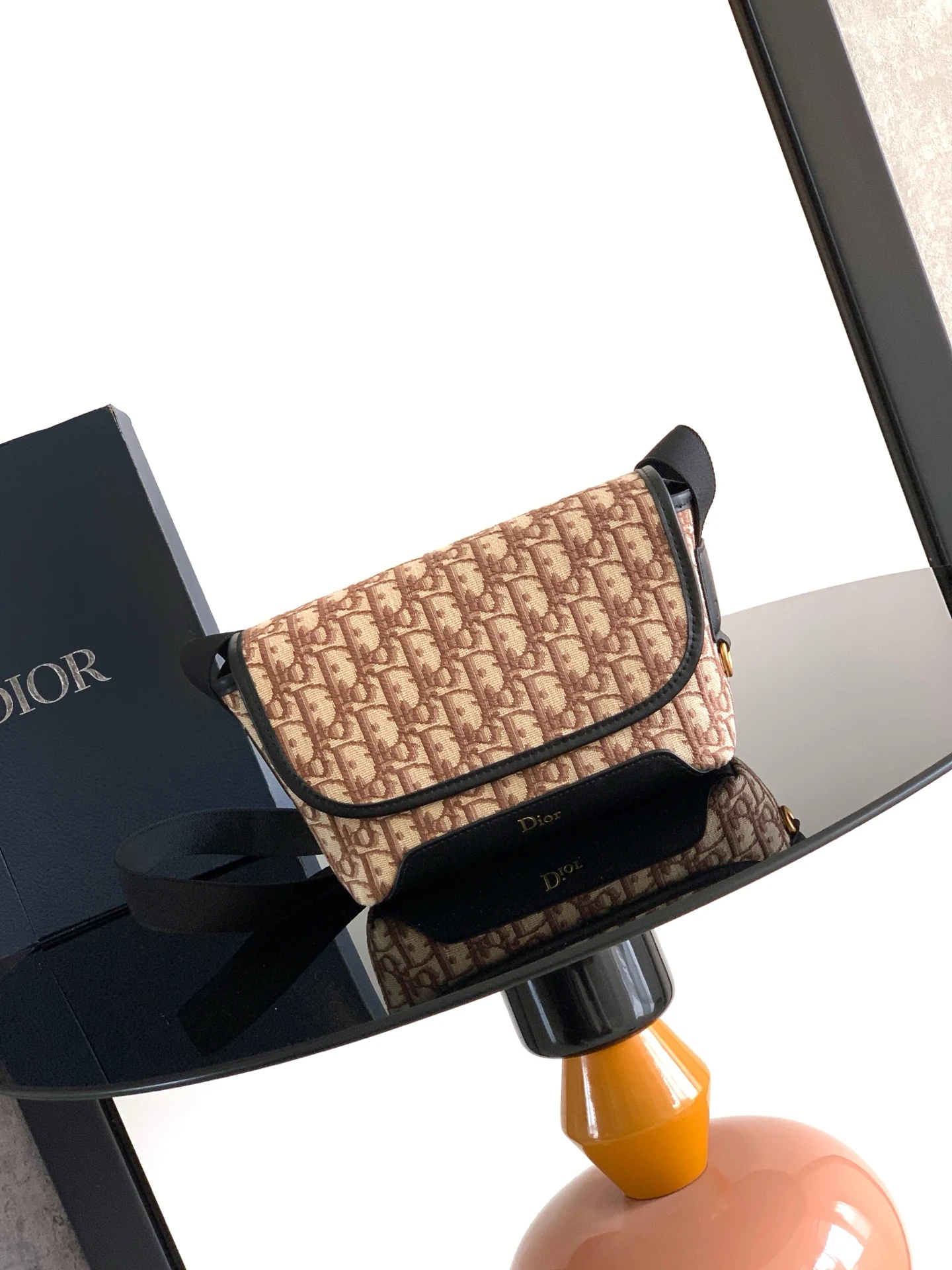 Dior 2DBCA627YUS Printed Flap Messenger Bag Men s Crossbody Bag Dior 2DBCA627YUS Printed Flap Messenger Bag Men s Crossbody Bag