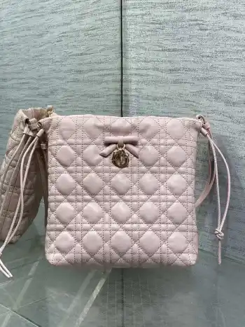Latest Diamond Pattern Lucky Bag Women s Shoulder Bag Replica Dior womens bags