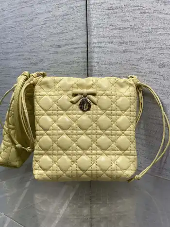 Latest diamond-patterned lucky bag women s shoulder bag Replica Dior womens bags