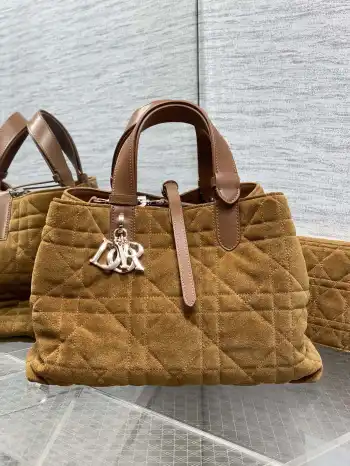 Cowhide and sheep pattern clutch bag women s handbag Replica Dior womens bags