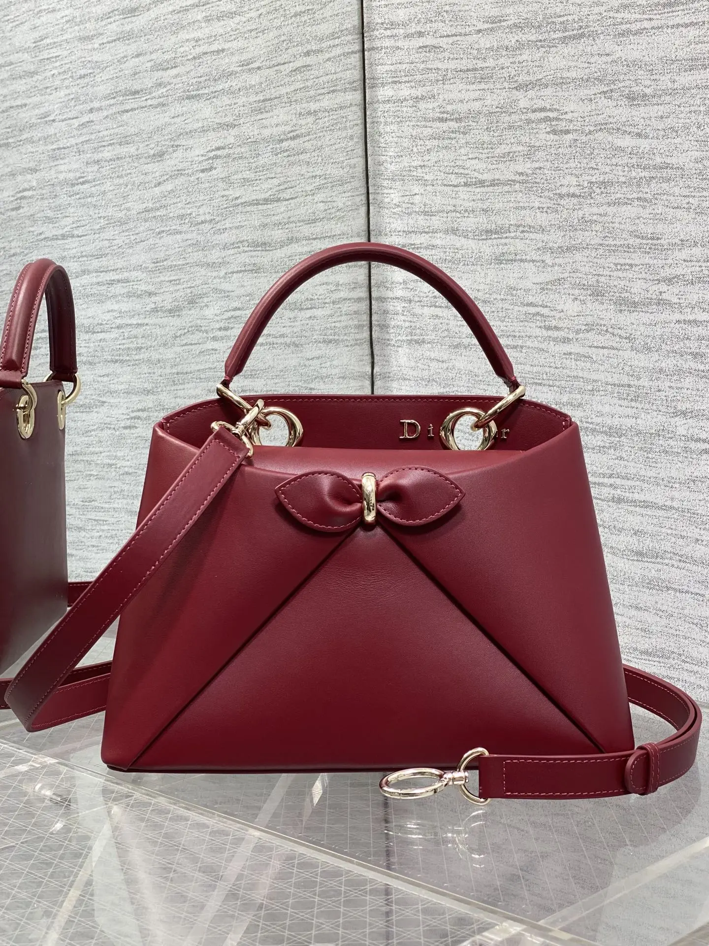 Dior 0737 Latest Bowknot Handbag Women s Crossbody Bag