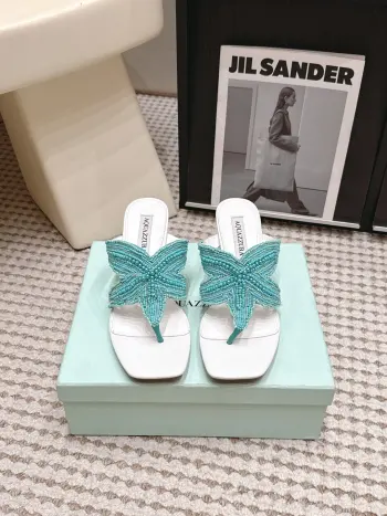 Pineapple 26s star decorative sandals women s sandals Replica AQUAZZURA Womens Sandals and Slides
