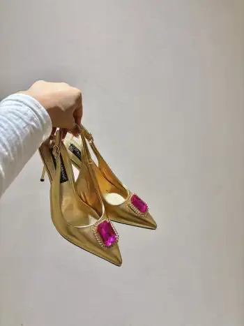 Pointed patent leather flats women s shoes Replica Dolce Gabbana Womens Pumps and Heels
