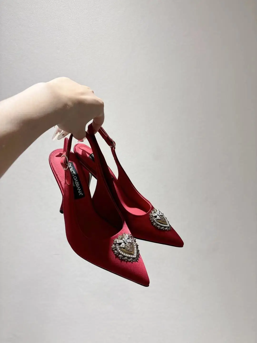 Dolce Gabbana Genuine leather sole shoes women s leather shoes