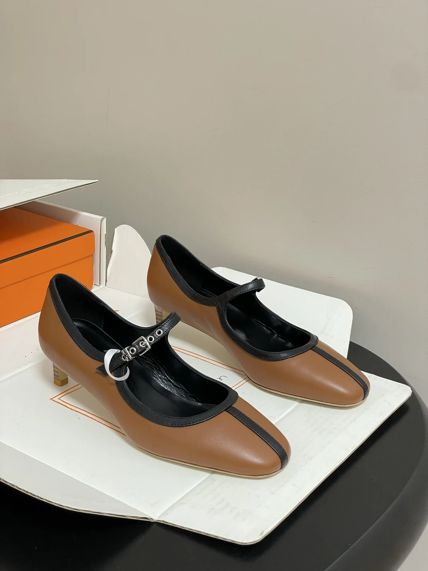 Hermes Ballet shoes Mary Jane flat shoes women s flats Hermes Ballet shoes Mary Jane flat shoes women s flats