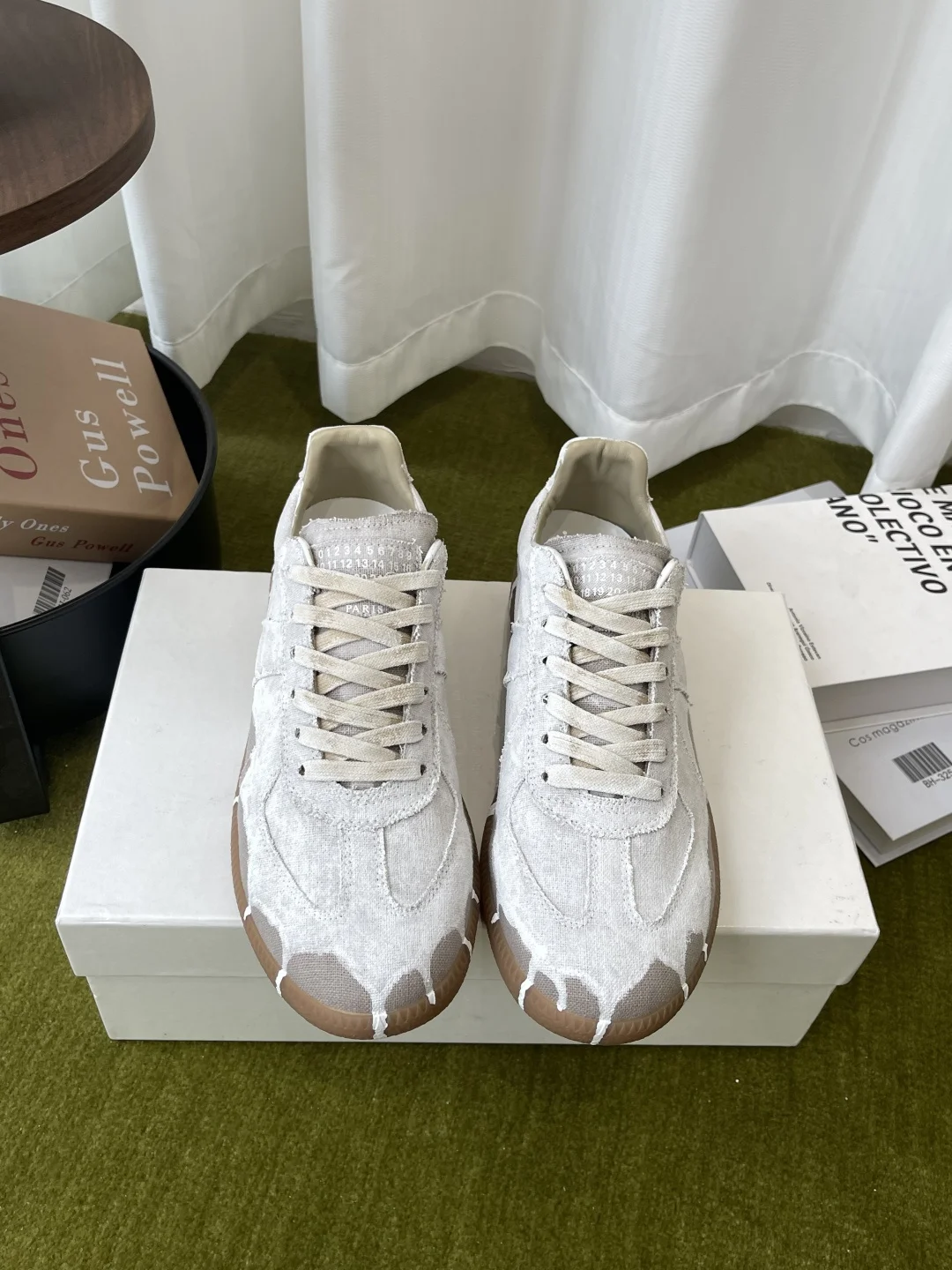 Maison Margiela Classic German training shoes, casual sports shoes, couple s sports shoes.