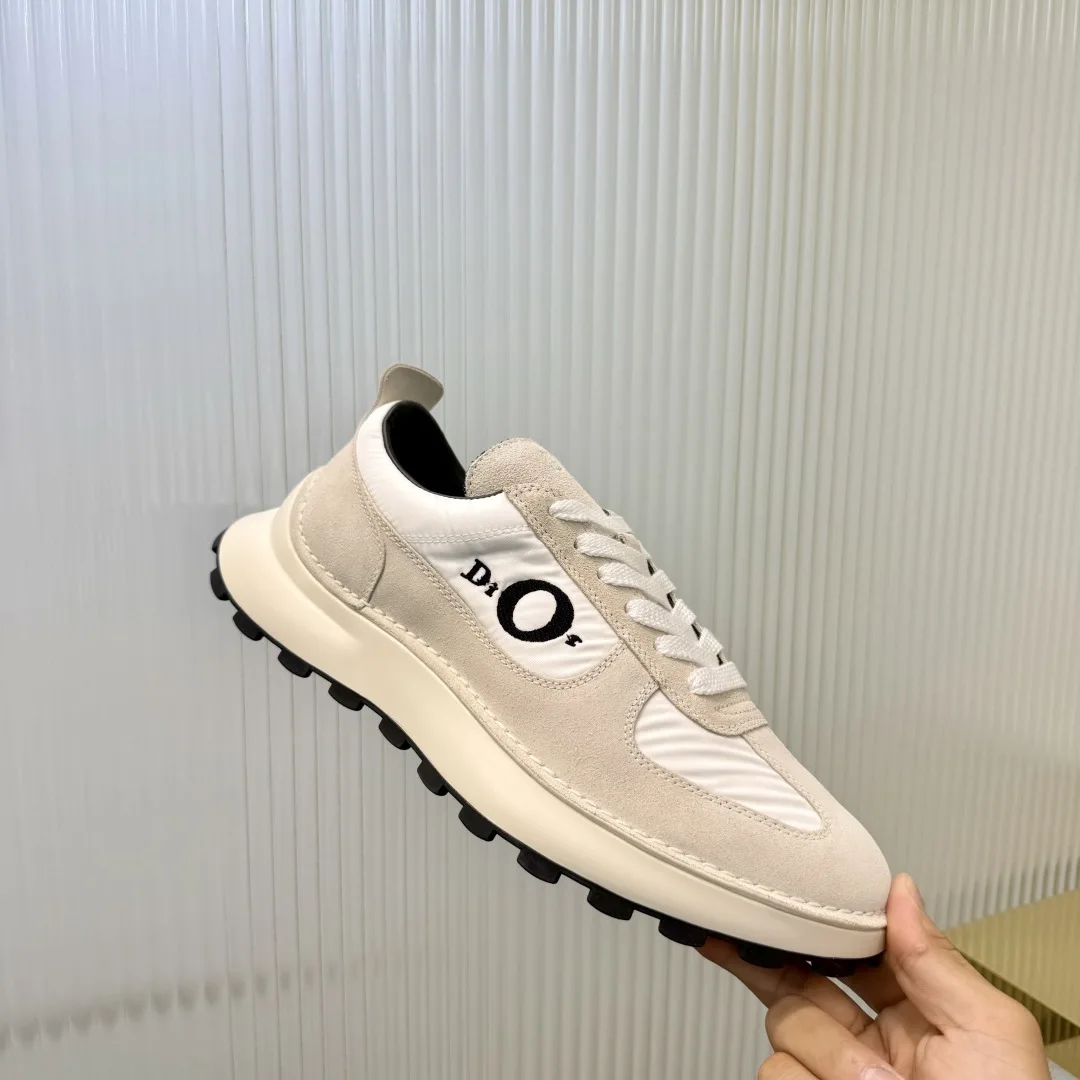 Dior Couple s Style Monogram Stone Pattern Casual Sports Shoes Men s Sports Shoes