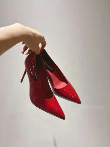 Genuine leather sole shoes women s leather shoes Replica Dolce Gabbana Womens Pumps and Heels