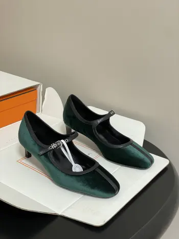 Ballet shoes Mary Jane flat shoes women s flats Replica Hermes Womens Loafers and Dress Shoes