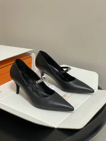 Pointed Toe Kitten Heel Series Women s High Heels Replica Hermes Womens Pumps and Heels