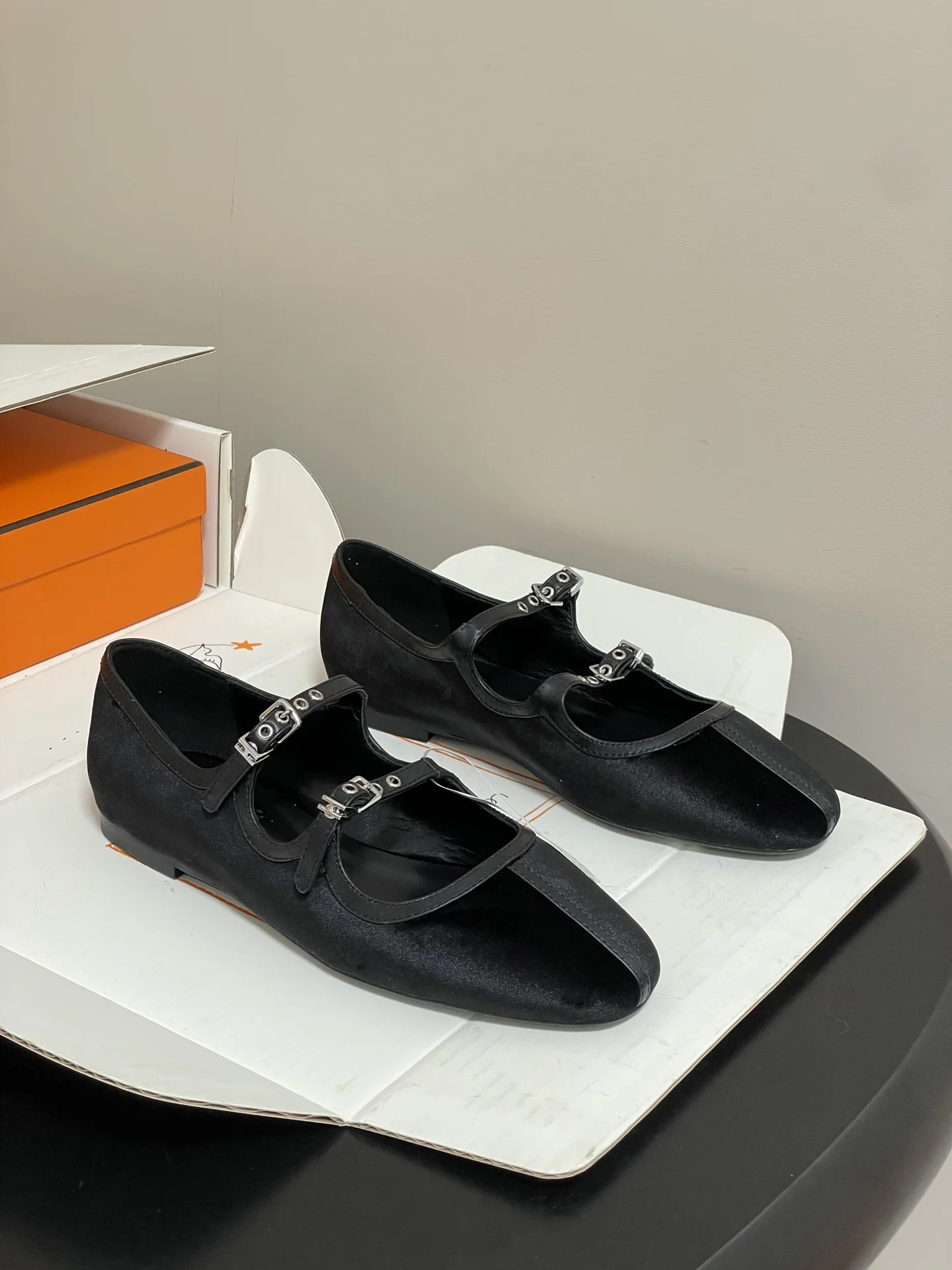 Hermes Ballet shoes Mary Jane flat shoes women s flats Hermes Ballet shoes Mary Jane flat shoes women s flats
