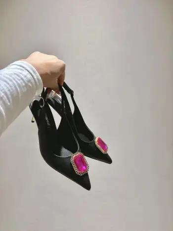 Pointed patent leather flats women s shoes Replica Dolce Gabbana Womens Pumps and Heels