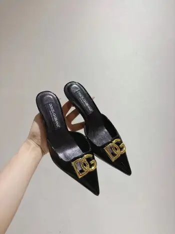 Genuine leather sole shoes women s leather shoes Replica Dolce Gabbana Womens Pumps and Heels