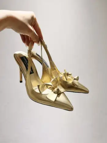 Genuine leather sole shoes women s leather shoes Replica Dolce Gabbana Womens Pumps and Heels