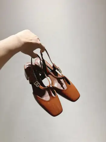 New Style Square Toe Genuine Leather Thick Sole Shoes Women s Leather Shoes Replica Dolce Gabbana Womens Loafers and Dress Shoes