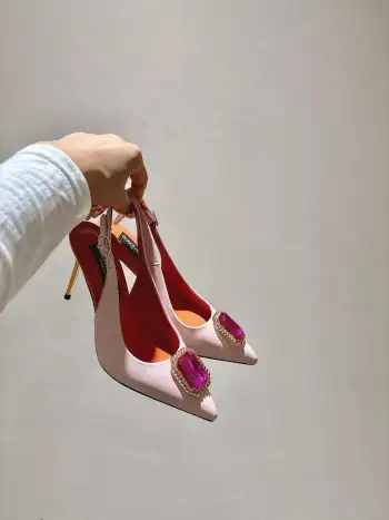 Pointed patent leather flats women s shoes Replica Dolce Gabbana Womens Pumps and Heels