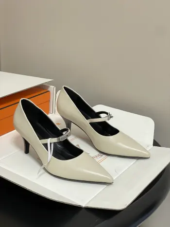 Pointed Toe Kitten Heel Series Women s High Heels Replica Hermes Womens Pumps and Heels
