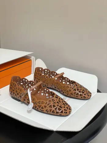 Ballet shoes Mary Jane flat shoes women s flats Replica Hermes Womens Loafers and Dress Shoes