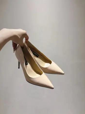 Genuine leather sole shoes women s leather shoes Replica Dolce Gabbana Womens Pumps and Heels
